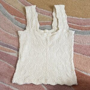 Free People Textured Tank Top